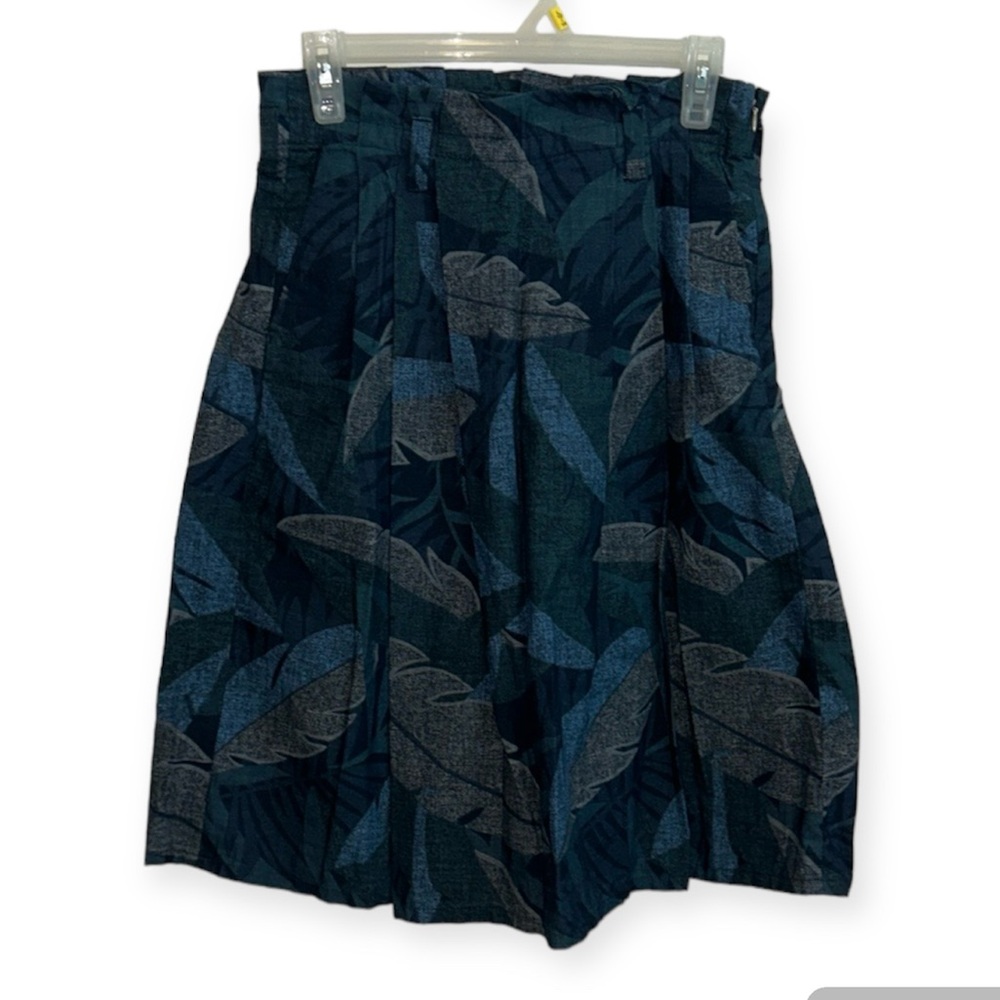 Gap women’s tropical paper bag waist skirt size 2